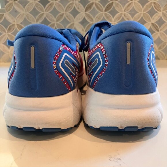 Brooks Ghost 14 Women's Size 10.5 Pink Blue Running Sneakers Shoes 1203561B656 - Picture 6 of 12